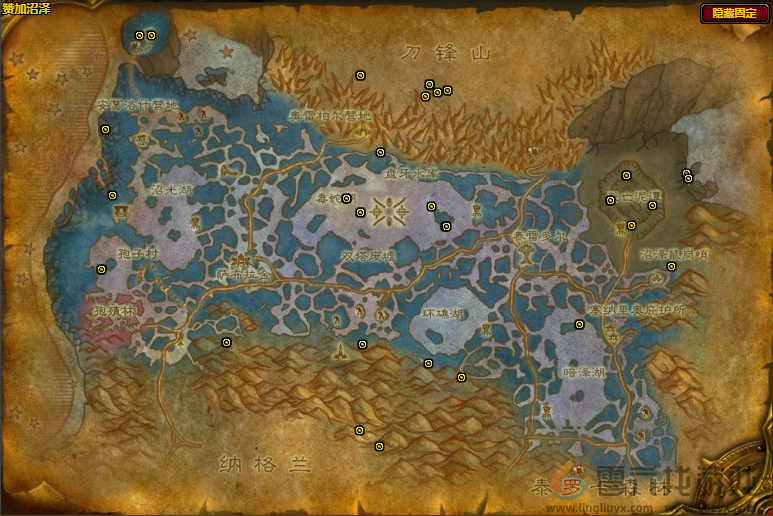 魔兽世界wlk恒金矿分布最多矿点地图位置介绍(图5) 魔兽世界wlk恒金矿分布最多矿点地图位置介绍(图5)