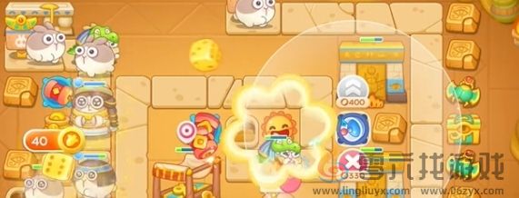 保卫萝卜4法老归来第33关通关攻略(图5) 保卫萝卜4法老归来第33关通关攻略(图5)