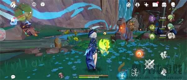 原神灵璧的洞窟进入方法(图2)