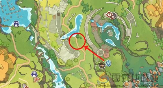 洛克王国世界路边带精灵的魔法师位置介绍(图8)